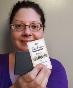 Keika Charcoal Black Soap Bar for Eczema, Psoriasis, Face, Body, Men Women Teens with Oily Skin, 5 oz. 5 Ounce (Pack of 1) 34 71QhL6ogtLL