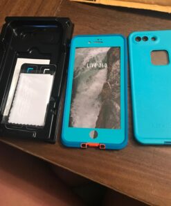 Lifeproof FRĒ SERIES Waterproof Case for iPhone 7 PLUS (ONLY) - Retail Packaging - SUNSET BAY (LIGHT TEAL/MAUI BLUE/MANGO TANGO) SUNSET BAY (LIGHT TEAL/MAUI BLUE/MANGO TANGO) 44 71QhaYWYmL