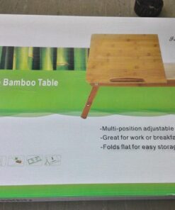 Francois et Mimi Bamboo Multi-Position Adjustable Serving Bed Tray with Drawer (Bamboo 22", Natural) 37 71Qhp8c80YL