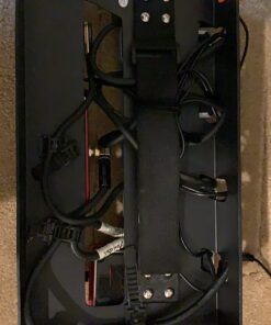 Donner Small Guitar Pedal Board, Mini Effects Pedalboard Power Supply Set DB-S100 with Convertible Bag Backpack, 60" Adhesive Backed Hook-and-Loop and Power Supply Mounting Device,14.46" x 7.51" 14.5" x 7.5" x 2" 22 71QhpVp7M9L