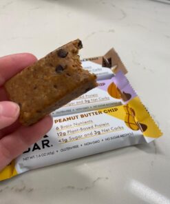 IQBAR Brain and Body Keto Protein Bars - Chocolate Lovers Variety Keto Bars - 12-Count Energy Bar Pack - Low Carb Bars - High Fiber, Gluten Free and Low Sugar Meal Replacement Bars - Vegan Snacks 12 Count (Pack of 1) 43 71Qhx37yEZL