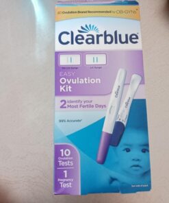 Clearblue Ovulation Complete Starter Kit, 10 Ovulation Tests and 1 Pregnancy Test 11 Piece Set 21 71QiEirvIaL
