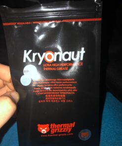 Thermal Grizzly Kryonaut, High Performance Thermal Paste for Cooling All Processors, Graphics Cards and Heat Sinks in Computers and Consoles -1.0 Gram 1 Gram 32 71QiPU3f2oL
