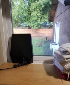 NETGEAR WiFi Mesh Range Extender EX7700 - Coverage up to 2300 sq.ft. and 45 devices with AC2200 Tri-Band Wireless Signal Booster & Repeater (up to 2200Mbps speed), plus Mesh Smart Roaming 35 71Qj5bHKbML