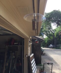 Perky-Pet 340 Transparent 16-Inch Squirrel Baffler 40 71QkTLEAIL