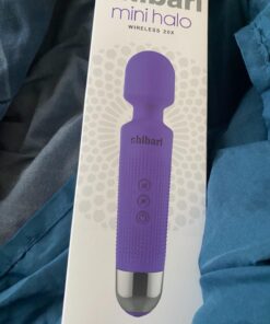 Shibari Mini Halo Vibrator, Wand Massager Vibe, Cordless, Quiet, High Power & Waterproof, Vibration Clitoris Stimulation, Adult Sex Toys, Personal Vibrator for Women, Sex Vibrators (Purple) Purple 31 71QkZRcb9RL