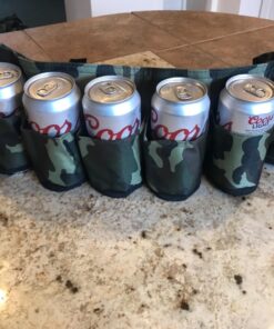 EZ DRINKER Beer & Soda Can Holster Belt 6 Pack Camouflage 20 71Qklq50JQL 1