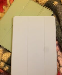 Akkerds Case Compatible with iPad 10.2 Inch 2021/2020 iPad 9th/8th Generation & 2019 iPad 7th Generation with Pencil Holder, Protective Case with Soft TPU Back, Auto Sleep/Wake Cover, Sky Blue 33 71QlM4ddgL