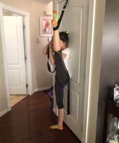 EverStretch Leg Stretcher PRO: Premium Over The Door Flexibility Trainer | Professional Stretching Equipment for Ballet, Dance, Martial Arts, Cheerleading & Gymnastics | Portable Split Machine 39 71QlSCc3vNL