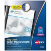 Avery Super Heavyweight Diamond Clear Sheet Protectors, 8.5" x 11", Acid-Free, Easy Load, 50ct (74130) 50 71QlZbjS0WS