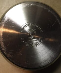 Cook N Home Kitchen Cookware Sets, 12-Piece Basic Stainless Steel Pots and Pans, Silver Stainless Steel Handle 45 71QlZsZyRvL