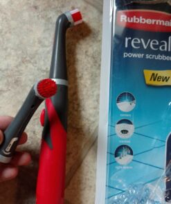 Rubbermaid 1868138 Battery-Powered Reveal Power Scrubber and Grout Brush Head for Household Cleaning 15 71QlkQHrK6L