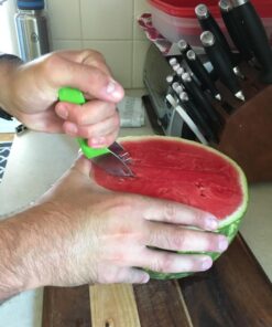 BCI Watermelon Slicer Corer Cutter Knife Tongs with Silicon Handle and Two Headed Melon Baller Set 59 71QloB3gE1L