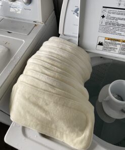 Naturally Natures Cloth Diaper Inserts 5 Layer. Bamboo Reusable Liners (Pack of 12) 30 71QlsJaGYaL