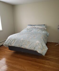 Adjustable Stackable Bed Frame Risers for Elevation & Under-Bed Storage - Heavy-Duty Furniture Riser for Table, Couch, Desk, and Chair - Set of 4 Large & 4 Small Bed Lifts - Black Home It 38 71QmoFroyJL