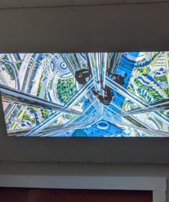 NexiGo PJ40 Projector with WiFi and Bluetooth, Native 1080P, 4K Supported, Projector for Outdoor Movies, 300 Inch, Zoomable, 20W Speakers, Home Theater, Compatible w/TV Stick, iOS, Android (Black) 105 71Qnkm4ciML