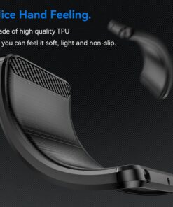 Muokctm for Moto G 5G 2023 Case, with Tempered Glass Screen Protector, Slim Soft TPU Protective Rubber Bumper Cover for Motorola G 5G 2023 (Black) Black 11 71Qpbi8mi6L