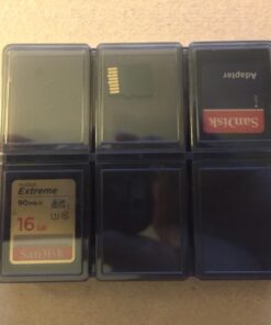 XIT XTMCASE 12 Piece SD/SDHC Memory Card Hard Plastic Case 43 71Qpif39pSL