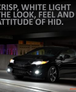 SYLVANIA - H13 (9008) SilverStar zXe High Performance Halogen Headlight Bulb - Bright White Light Output, HID Attitude, Xenon Fueled Technology (Contains 2 Bulbs) H13 zXe 22 71Qr1hgL7HL