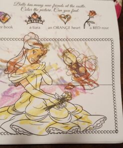 Disney Princess 24 Page Imagine Ink Magic Ink Pictures with 1 Mess Free Marker, Bendon 26012 6 71QrP6fgV3L