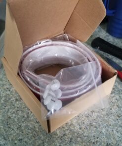 BAINING Door Draft Stopper Door Sweep for Exterior/Interior Doors, Weatherproofing Door Seal Strip Under Door Draft Blocker Seal, Soundproof Door Bottom Weather Stripping, 2" W x 39" L, White 39 71QrxoKSXgL