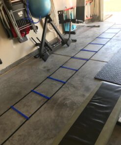 Yes4All 8-12 - 20 Rungs Agility Ladder Speed Training Equipment - Speed Ladder for Kids and Adults with Carrying Bag E. 12 Rungs Blue 17 71QsZCM8KSL