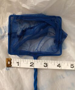 PENN-PLAX Quick-Net Aquarium Fish Nets – Durable, Strong, and Safe – Color May Vary (Blue or Green) 4" Net 40 71Qt xPWcRL