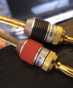 Mediabridge™ Banana Plugs - Corrosion-Resistant 24K Gold-Plated Connectors - 12 Pair/24 Banana Plugs (Part# SPC-BP2-12) 49 71Qt4fd3YQL