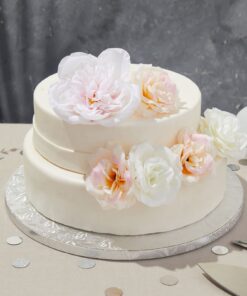 3-Pack 12-Inch Cake Boards for Wedding, Baking, Cake Decorating Supplies, Silver Foil Corrugated Cardboard for Multi-Layer Cakes, Sturdy Base for Treats and Pizza 16 71QtJbCKrTL