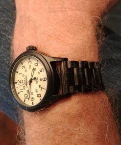 Timex Men's Expedition Scout 40 Watch Dark Brown/Black/Natural 24 71QtWXrjsnL