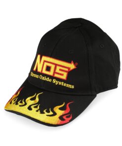 NOS 19109F NOS Cotton Flame Designed Ball Cap with NOS Logo 7 71QvQzziNAL