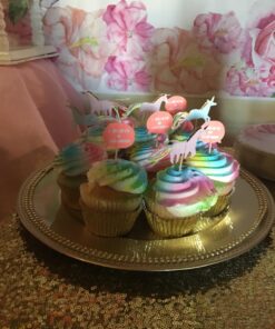 Meri Meri, Cupcake Kit, I Believe In Unicorns - Pack of 24 29 71QviqaSCnL