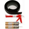 Tsunami Seal 53016 Lifetime Garage Door Threshold Seal Kit - 16' 6", Black 16' 6" 8 71QwJWT0mhL
