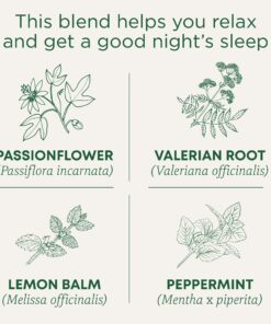 Traditional Medicinals Tea, Organic Nighty Night Extra, Promotes a Good Night's Sleep, 16 Tea Bags 27 71QwoMZ3myL