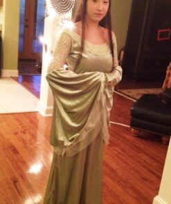 Rubie's Deluxe Queen Arwen Costume Standard 40 71Qx4GimJHL