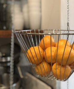 Fox Run Three Tier Hanging Wire Baskets, 11 x 11 x 6.75 inches, Chrome 23 71Qx8oM7 L