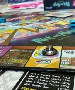 Monopoly Rick and Morty Board Game | Based on the hit Adult Swim series Rick & Morty | Offically Licensed Rick Morty Merchandise | Themed Classic Monopoly Game 108 71QxcI7WwUL