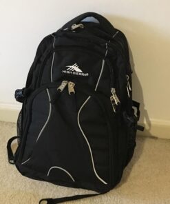 High Sierra Swerve Laptop Backpack, Black, One Size 38 71QyLgsjjoL