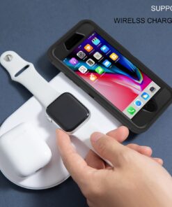 iPhone SE 2020/2022 3-in-1 Full Body Protector Case, Shockproof TPU & Hard PC Bumper, Drop-Proof Shell for 4.7" - Black 15 71QyNTqCsXL 1