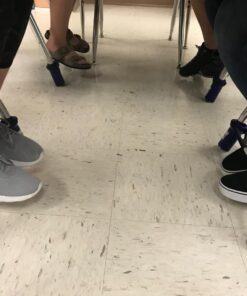 Bouncy Bands Original for Elementary School Chairs (Blue, Pack of 1) Blue 16 71QykqPtziL