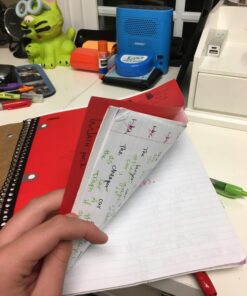 Five Star Spiral Notebooks + Study App, 3 Pack, 1 Subject, College Ruled Paper, Pockets, 100 Sheets, Home School Supplies for College Student or K-12, 11” x 8-1/2", Black, White & Red (73055) Black, White, Red 21 71QzcTeNsL