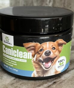 Caniclean Seaweed for Dogs Teeth - Dog Tartar Removal Tool, Plaque Remover, and Breath Freshener - Get Plaque Off Dogs Teeth Naturally 32 71QzdJ0YW9L