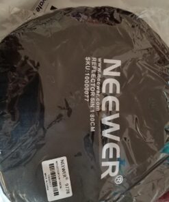 NEEWER 32 Inch/80 Centimeter Light Reflector Light Diffuser 5 in 1 Collapsible Multi Disc with Bag - Translucent, Silver, Gold, White, and Black for Studio Photography Lighting and Outdoor Lighting 80cm 40 71R 9IpH5NL