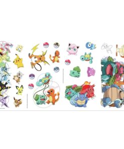 RoomMates RMK4150SCS Pokemon Favorite Character Peel and Stick Wall Decals Favorite Characters 23 71R CLXexbL