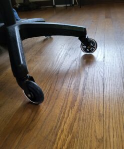 The Original Office Chair Caster Wheels Rollerblade Style (Set of 5), Safe for All Floors & Hardwood, Replacement for Desk Floor Mat, Universal Fit Modern 34 71R fVwnE4L