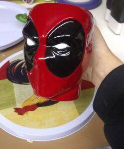 Marvel Deadpool 3D ceramic mug,Red, 350 milliliters 7 71R0MycQc8L