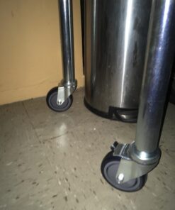 GRIDMANN 4 inch Caster Wheel Set for Commercial Kitchen Prep Tables, 2 Wheels with Brakes, 2 Without Brakes 15 71R17LplpqL