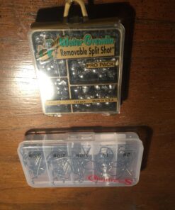 Removable Split Shot pro Pack, 48ea/bb, 36ea/3/0, 16ea/7, 12ea/5, 12ea/4, Multi 17 71R1UDP9MtL