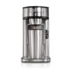 Hamilton Beach The Scoop Single Serve Coffee Maker & Fast Grounds Brewer, Brews in Minutes, 8-14oz. Cups, Stainless Steel 3 71R1gmgM5LL