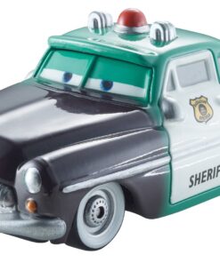 Disney Cars Toys Color Change 1:55 Scale Vehicle, Sheriff 16 71R1haQz4NL